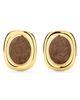 D.LOUISE D.LOUISE Bold Oval Statement Earrings - 1