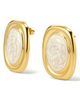 D.LOUISE D.LOUISE Bold Oval Statement Stud Earrings - 3