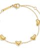 D.LOUISE D.LOUISE Bubble Heart Charm Bracelet - 1