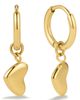 D.LOUISE D.LOUISE Bubble Heart Huggie Hoop Drop Earrings - 1