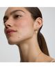 D.LOUISE D.LOUISE Bubble Heart Huggie Hoop Drop Earrings - 2