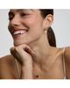 D.LOUISE D.LOUISE Bubble Heart Huggie Hoop Drop Earrings - 3