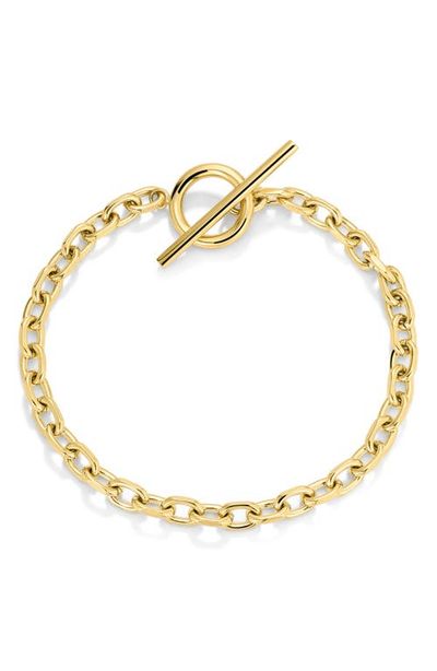 D.LOUISE D.LOUISE Cuban Chain T Bar Bracelet
