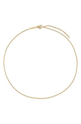 D.LOUISE D.LOUISE Fine Rope Chain Necklace