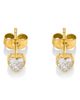 D.LOUISE D.LOUISE Heart Stud Earrings - 1
