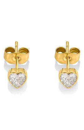 D.LOUISE D.LOUISE Heart Stud Earrings