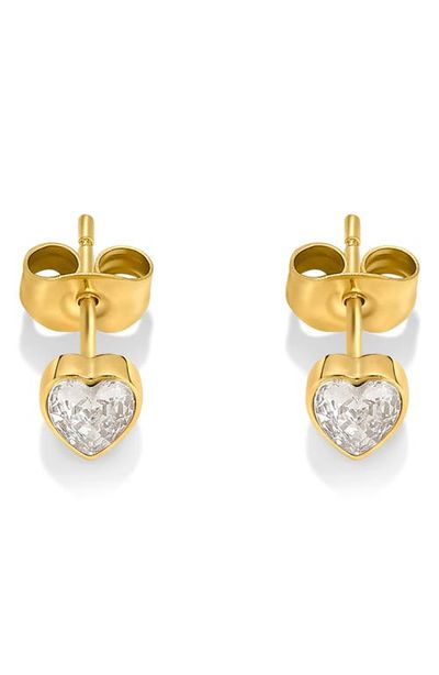D.LOUISE D.LOUISE Heart Stud Earrings