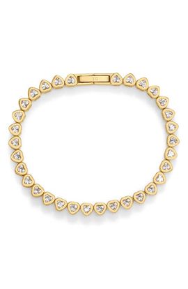 D.LOUISE D.LOUISE Heart Tennis Bracelet