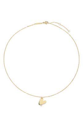 D.LOUISE D.LOUISE Heart with Stones Necklace