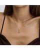 D.LOUISE D.LOUISE Heart with Stones Necklace - 2