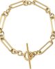 D.LOUISE D.LOUISE Love Link T-Bar Chain Bracelet - 1