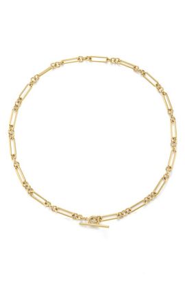 D.LOUISE D.LOUISE Love Link T-Bar Chain Necklace