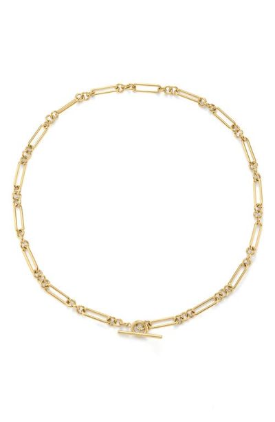 D.LOUISE D.LOUISE Love Link T-Bar Chain Necklace