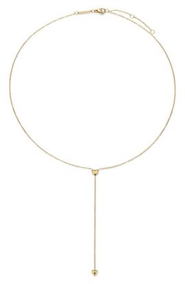 D.LOUISE D.LOUISE Mini Heart Y-Necklace
