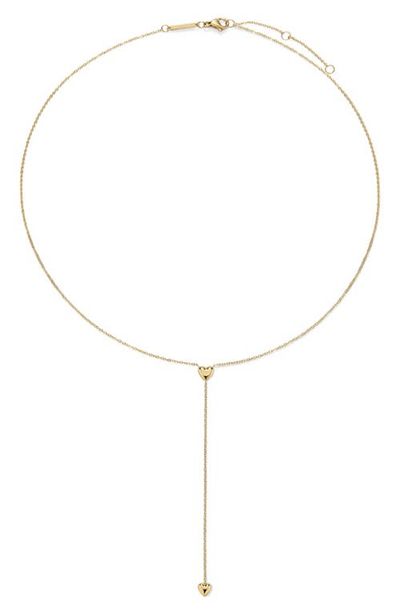 D.LOUISE D.LOUISE Mini Heart Y-Necklace