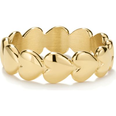 D.LOUISE D.LOUISE Mini Hearts Stacking Ring