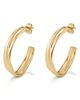 D.LOUISE D.LOUISE Molten Medium Hoop Earrings - 3