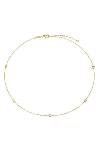 D.LOUISE D.LOUISE Multi Stone Chain Necklace