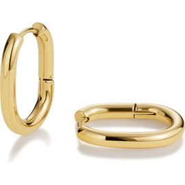D.LOUISE D.LOUISE Oval Hoop Earrings