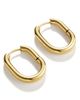 D.LOUISE D.LOUISE Oval Hoop Earrings - 3