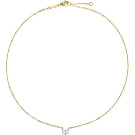 D.LOUISE D.LOUISE Oval Solitaire Necklace