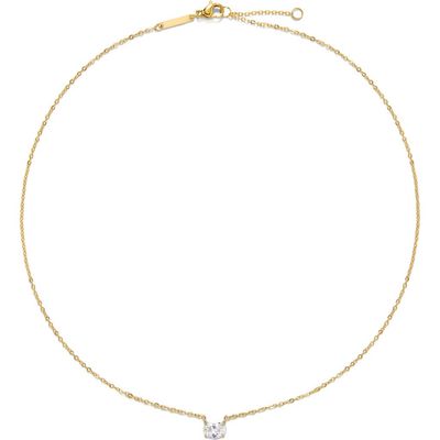 D.LOUISE D.LOUISE Oval Solitaire Necklace