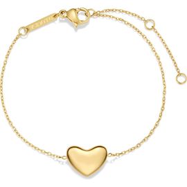 D.LOUISE D.LOUISE Single Bubble Heart Charm Bracelet