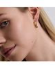 D.LOUISE D.LOUISE Small Molten Hoop Earrings - 2