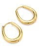 D.LOUISE D.LOUISE Tapered Oval Hoop Earrings - 3