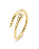 D.LOUISE D.LOUISE Wave Wrap Ring - 4