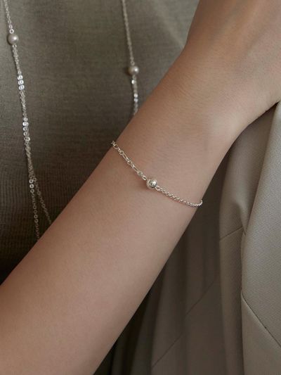 dmoment 925 Sterling Silver Aspyn Bracelet