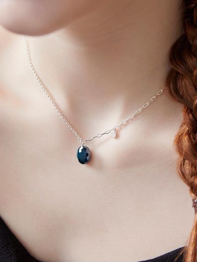 dmoment Aurora 925 Silver Necklace