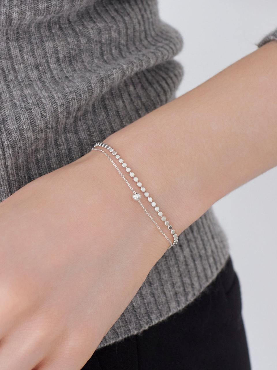 dmoment Delicate Korean 925Silver Bracelet