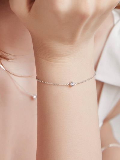 dmoment Gemma 925 Silver Bracelet (3Color)