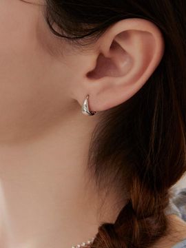 dmoment Nevaeh One touch 925 Silver Earring