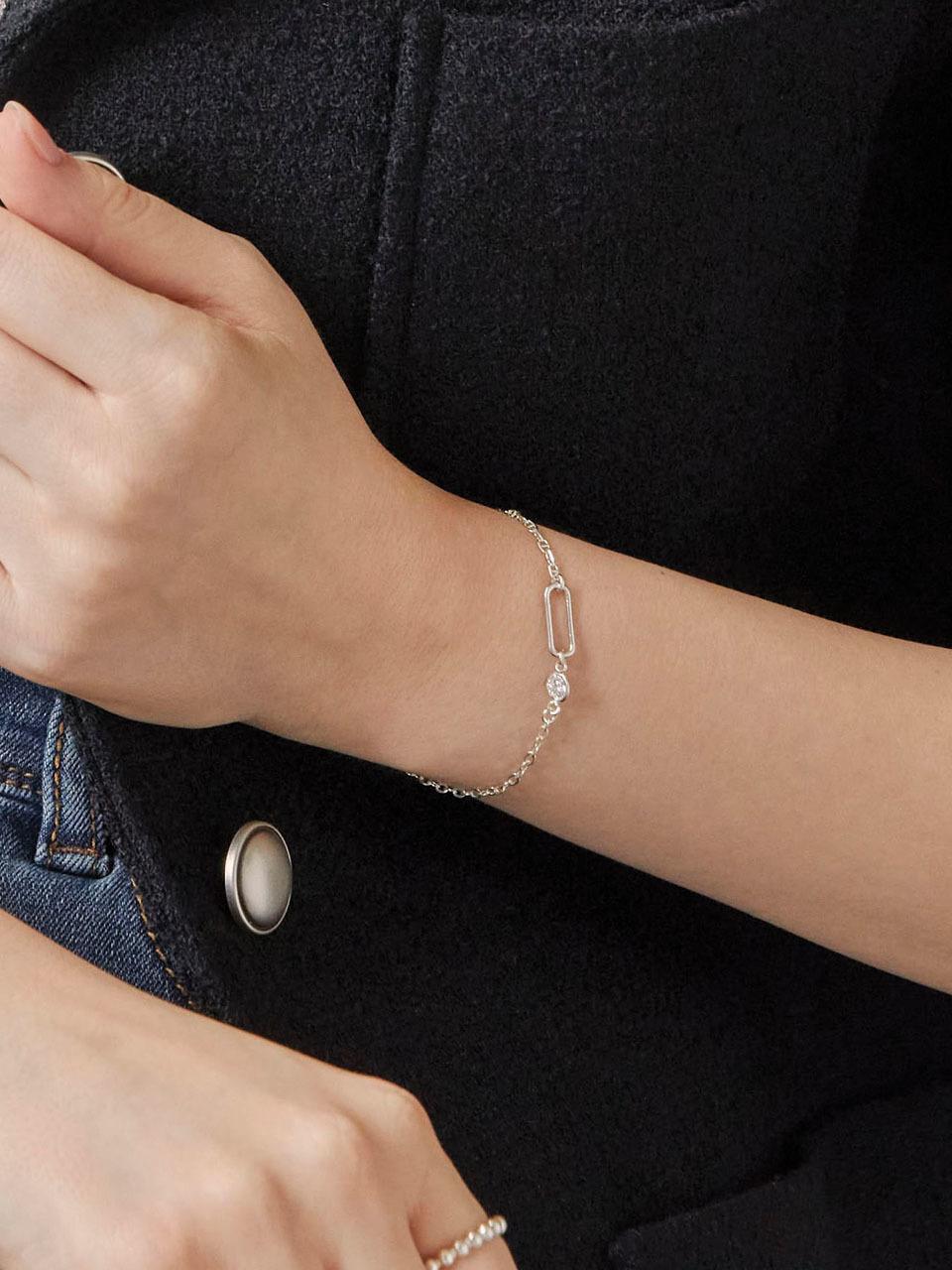 dmoment SC R 925 Silver Bracelet