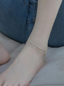 dmoment Sterling Delicate 925 Silver Anklet