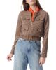 DO by Dee Ocleppo DO by Dee Ocleppo Lena Check Zip-Up Jacket - 1
