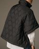 Do Everything in Love Quilted Puffer Poncho Jacket - 3
