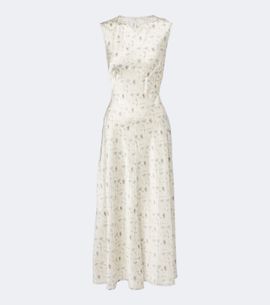 Doen Dôen Adelana floral silk midi dress