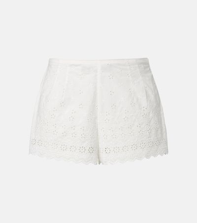 Doen DÃ´en Arda embroidered cotton shorts