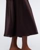 Doen Dôen Coraline lace-trimmed silk satin midi dress - 4
