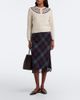 Doen Dôen Elowette fringed plaid midi skirt - 2