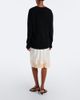 Doen Dôen Elowette lace-trimmed silk satin midi skirt - 5