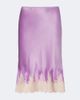 Doen Dôen Elowette lace-trimmed silk slip skirt - 1