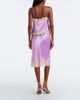 Doen Dôen Elowette lace-trimmed silk slip skirt - 6