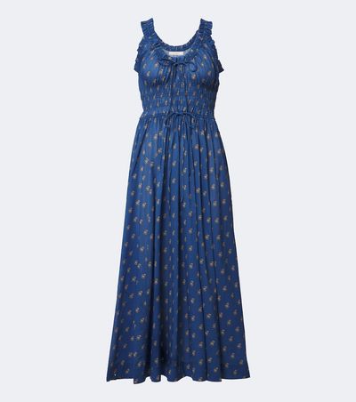 Doen Dôen Emmaretta floral cotton midi dress