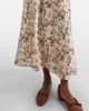Doen DÃ´en Fiona lace-trimmed silk midi dress - 5