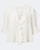 Doen Dôen Henri broderie anglaise ruffled cotton blouse - 1