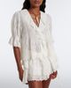 Doen Dôen Henri broderie anglaise ruffled cotton blouse - 2